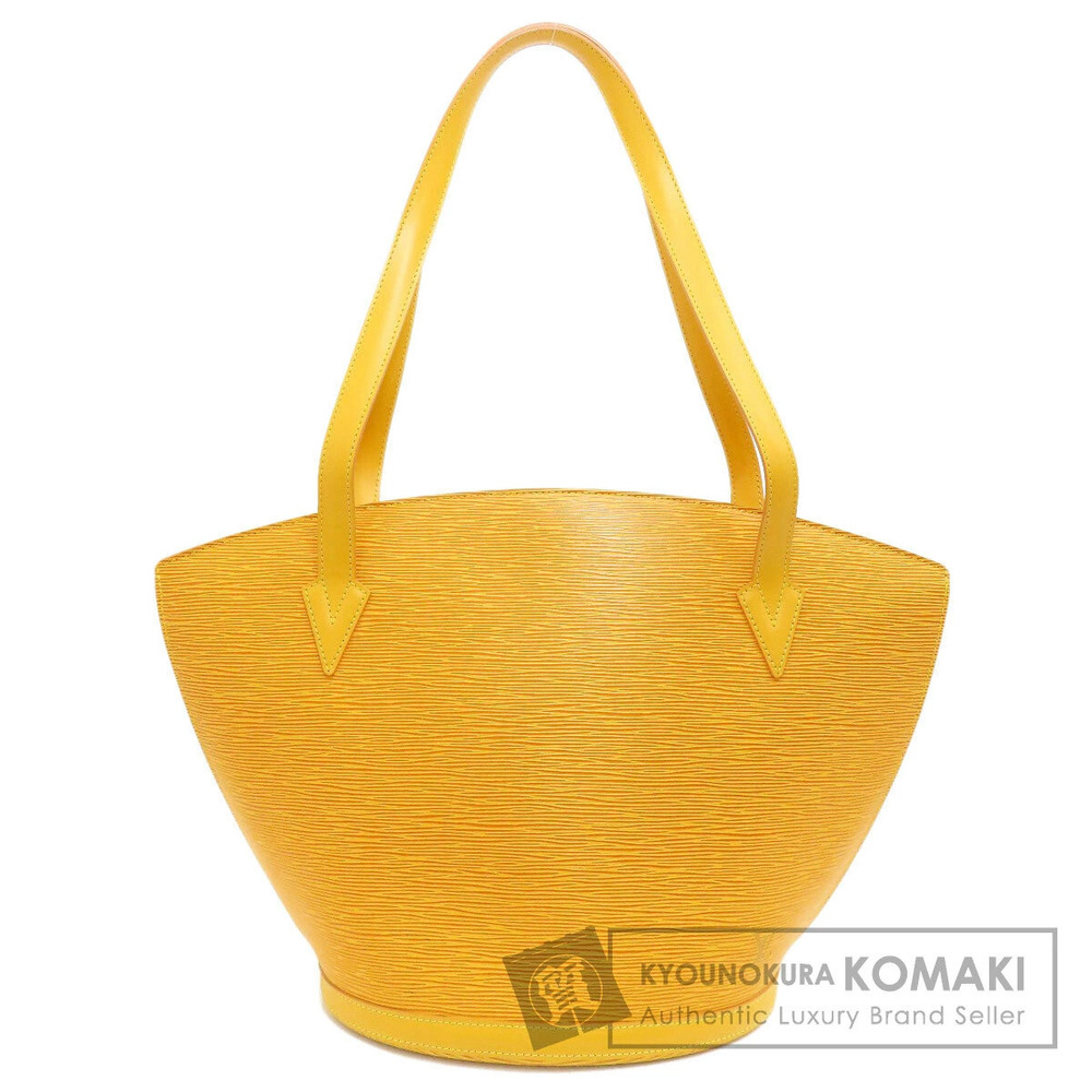 Louis Vuitton Saint Jacques Shopping Tassili Yellow Tote Bag Epi Leather